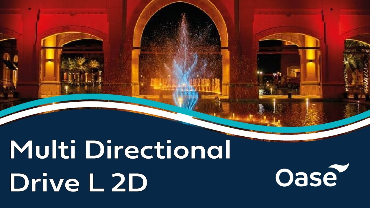 OASE | Fountain Technology | Multi Directional Drive L 2D DMX 02 Product