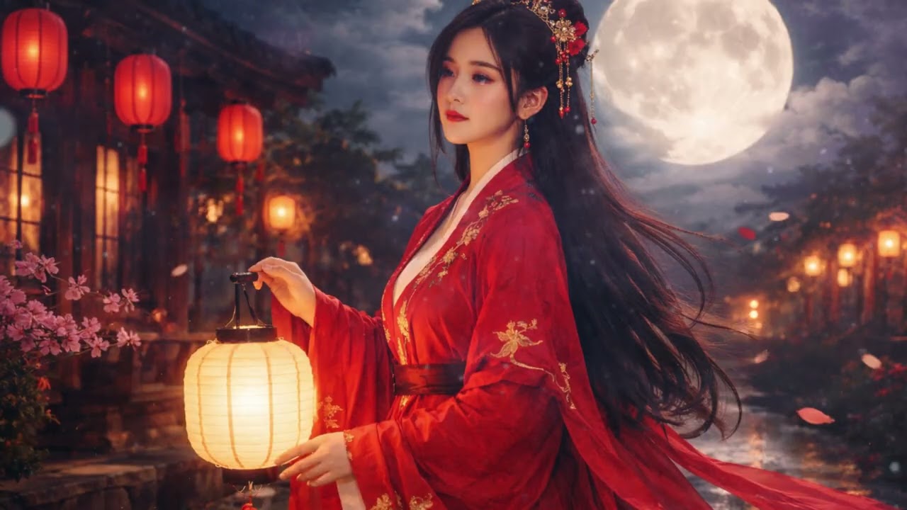🌙 Trăng Cổ Thành Tĩnh Lặng | Nhạc Cổ Phong Không Lời Nghe Đêm, Ngủ Ngon | Ancient Calm Music