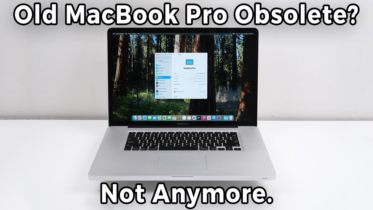 I Scored This Old MacBook Pro For FREE & Got It Running On The Latest MacOS