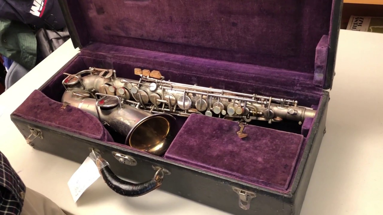 Buescher True Tone Alto Saxophone for sale (1923) 129,xxx