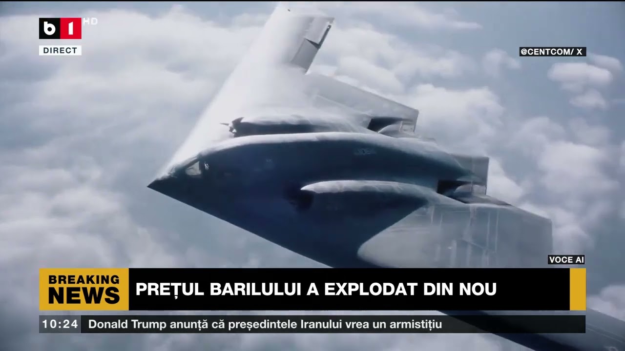 ULTIMA ORĂ: PREȚUL BARILULUI A EXPLODAT DIN NOU. DISCURSUL LUI TRUMP, CAUZA_Știri B1TV_2 apr. 2026