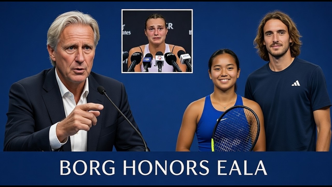Unbelievable! Björn Borg Gifts Alex Eala His Legendary Golden Racket!