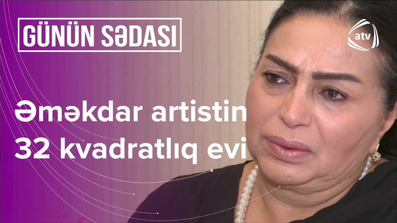 Əməkdar artistin evini görənlər inanmadı - Canlı efirdə göz yaşı tökdü - Günün sədası