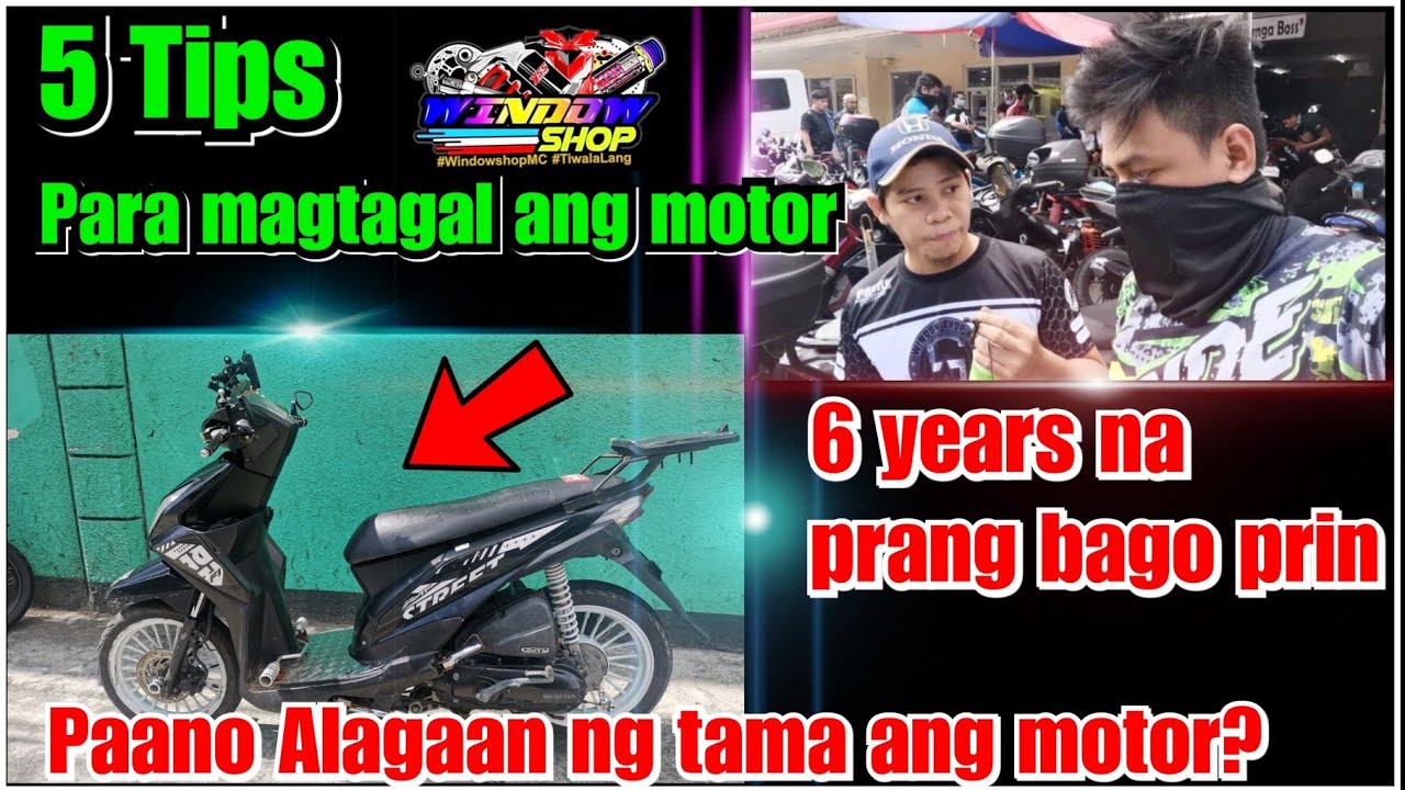 TIPS : PARA TUMAGAL ANG MOTOR // 6 years na wala parin sira // motorcycle proper maintenance