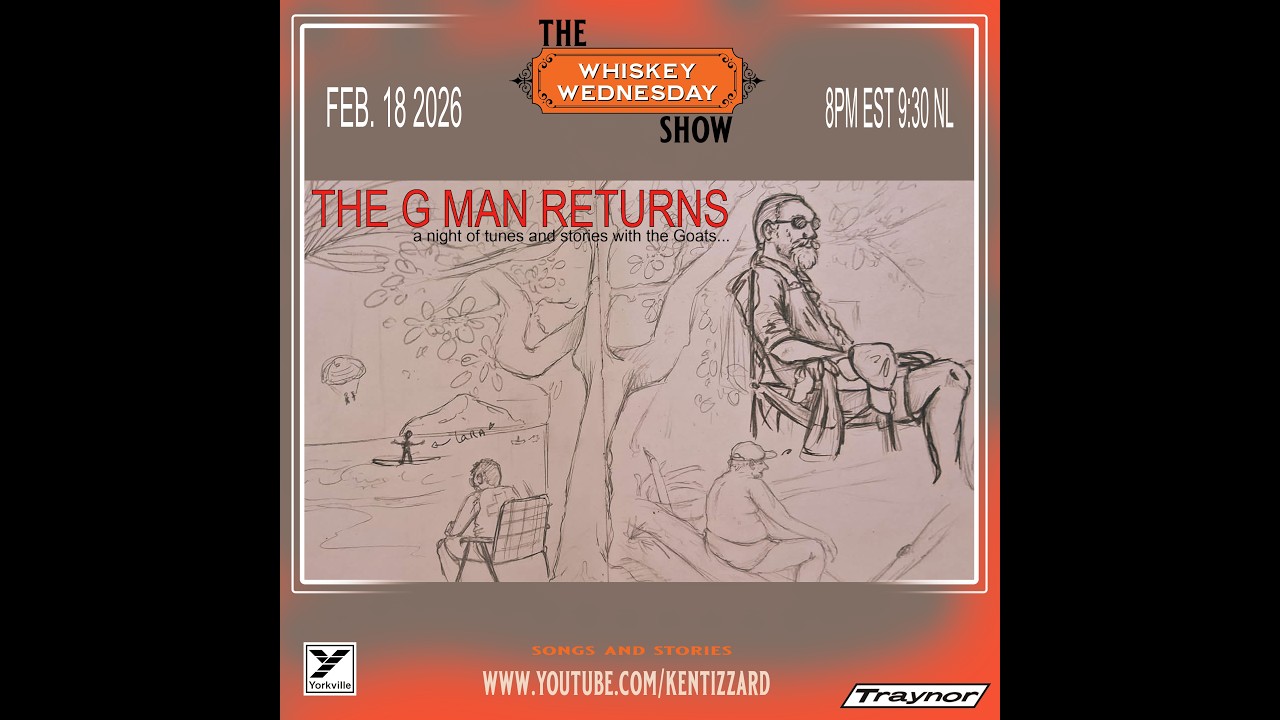 The Whiskey Wednesday Show - Feb 18, 2026 - The Band Returns... Ken Tizzard and Music For Goats