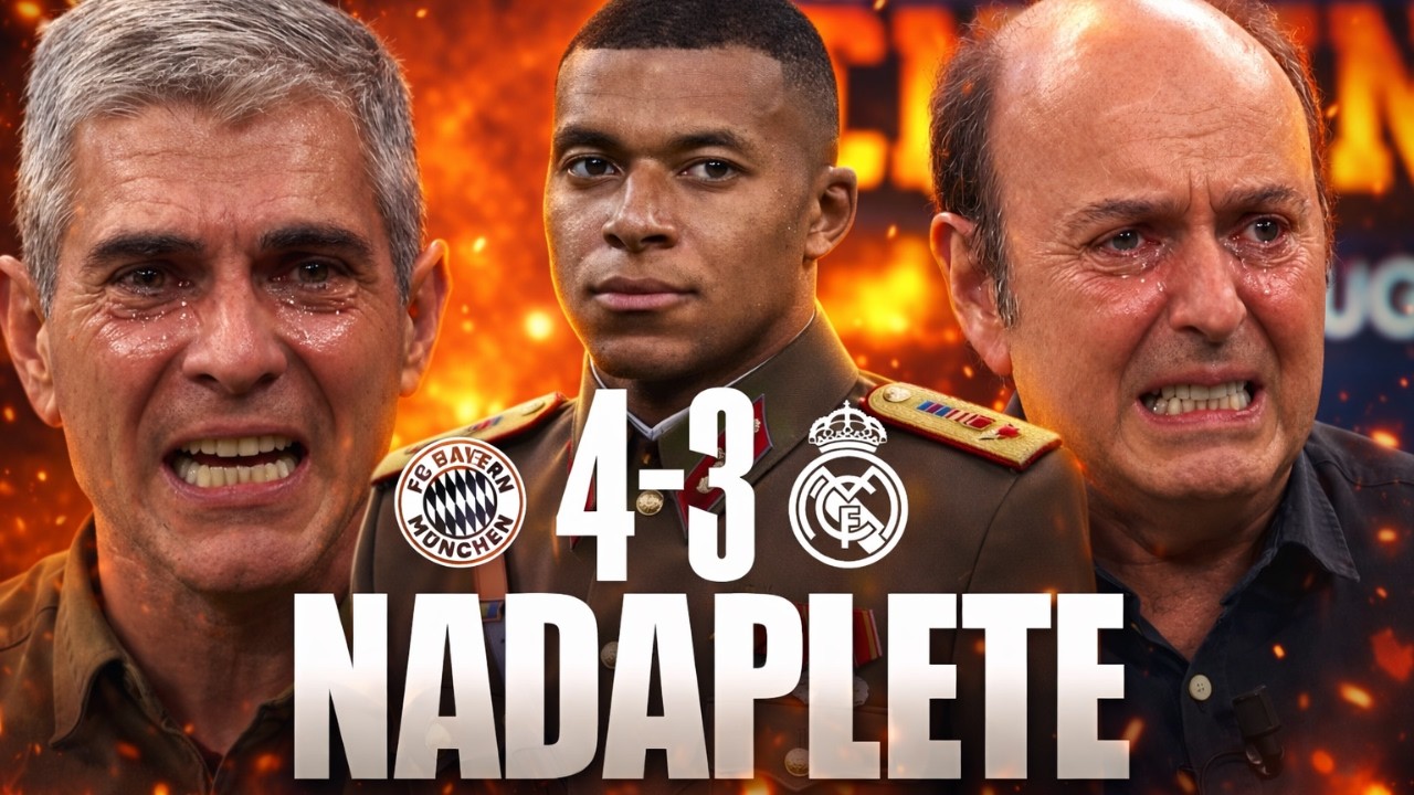 &iexcl;EL BERNAB&Eacute;U ES UN FUNERAL! Nadaplete confirmado tras el BA&Ntilde;O del Bayern: Reacciones BRUTALES