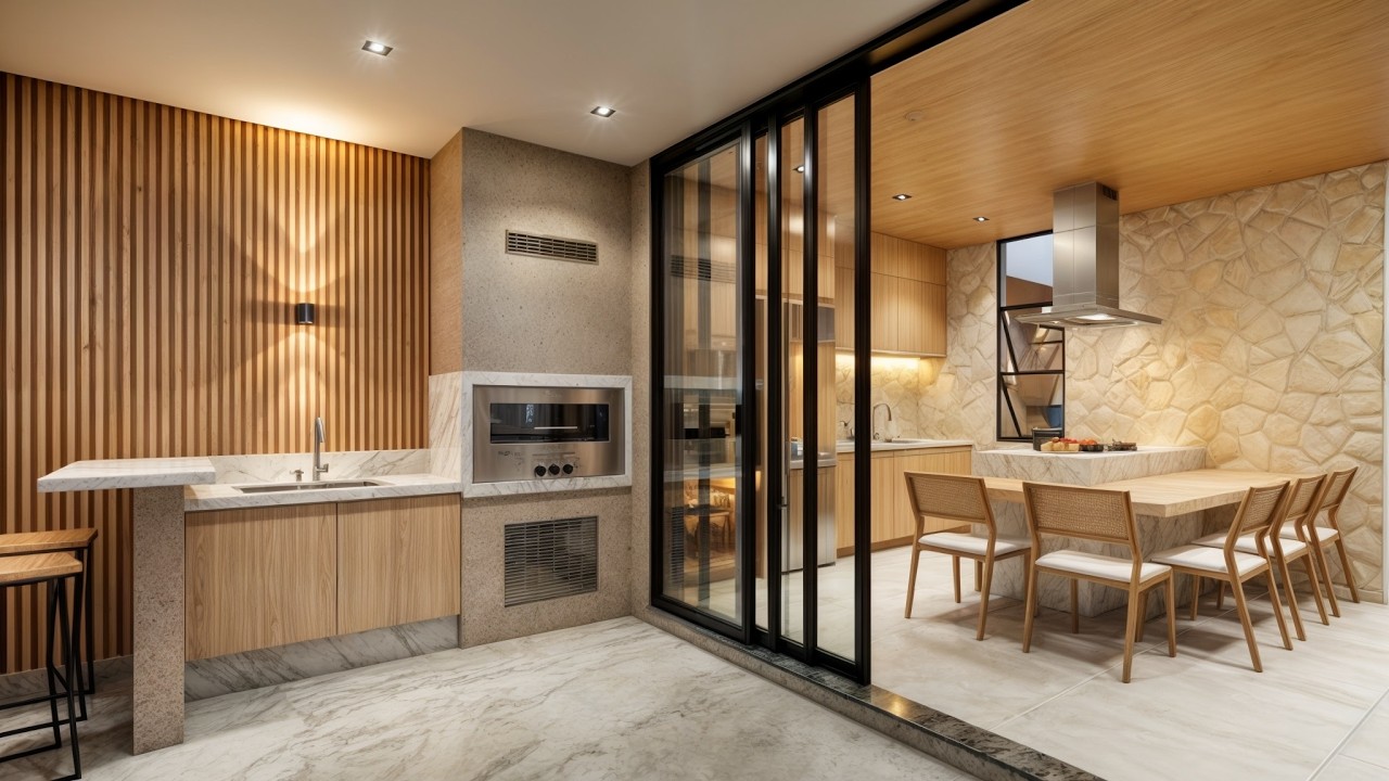 CASA PEQUENA E MODERNA | 3 QUARTOS | LOTE 8X16 | PLANTA BAIXA