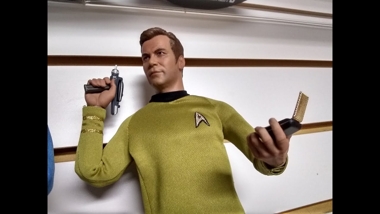 QMX KIRK 1/6 Scale Action Figure Unboxing & Review! Star Trek