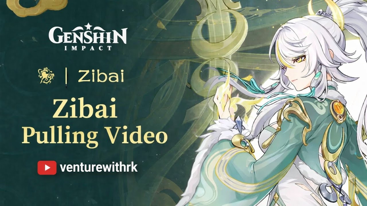 Zibai Pulls | Radiance capture moment | #tamil #genshinimpact #youtubeshorts #video 
