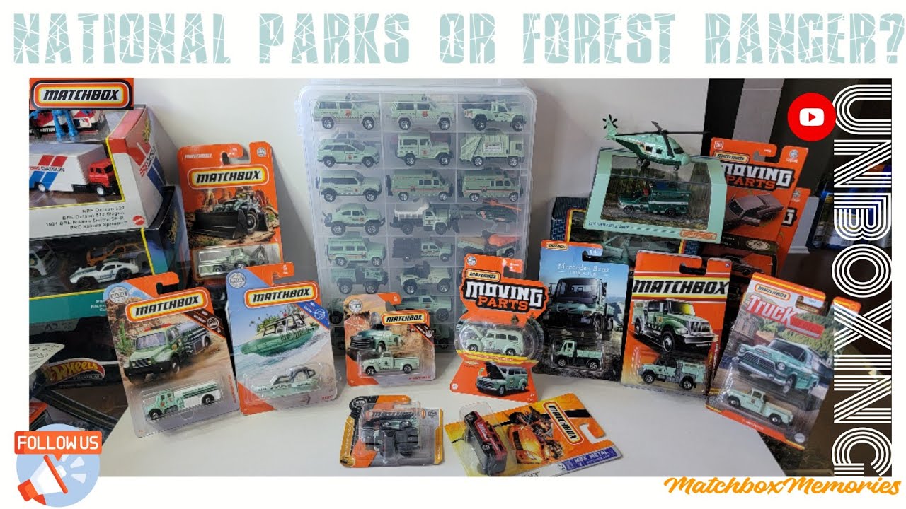 Rare Matchbox National Parks & Forest Ranger Cars - Are they different!?