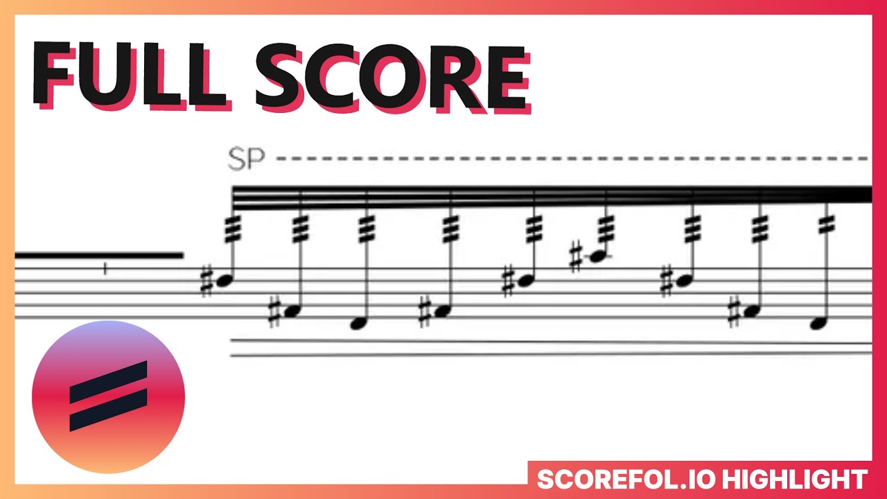 Gísli Magnússon — Skuggaljós [w/ score]