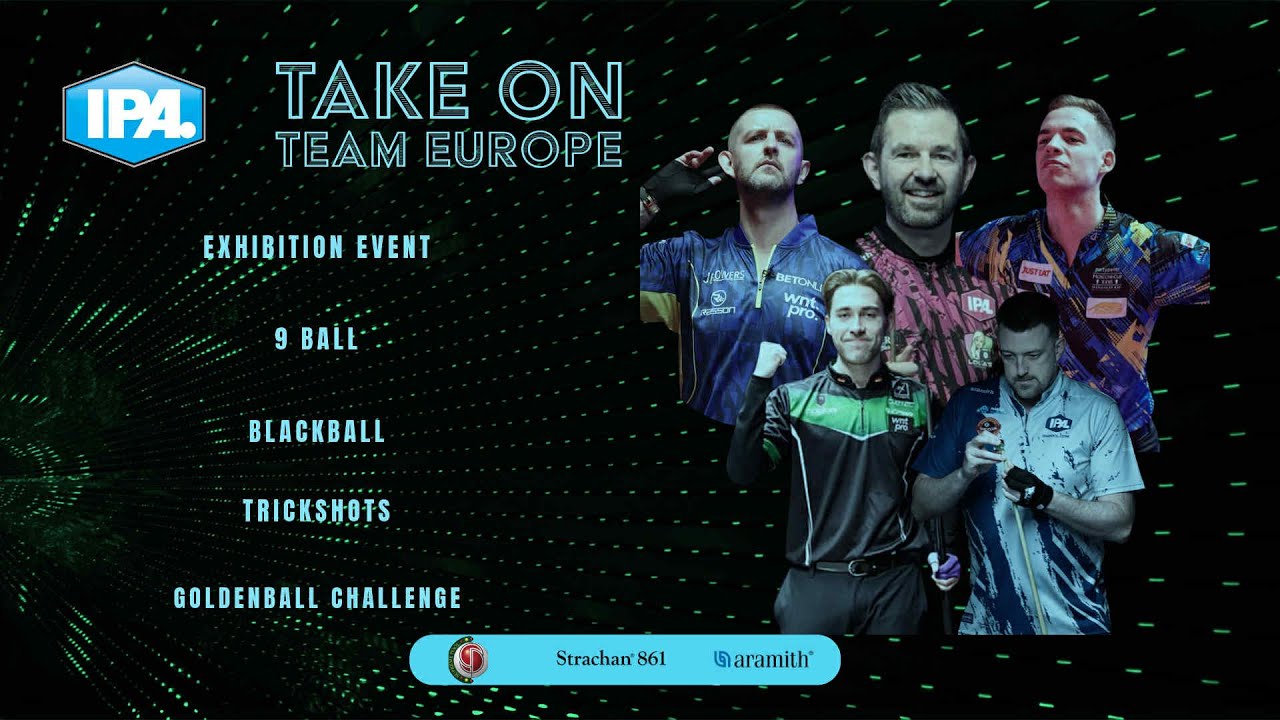 IPA v European Mosconi Cup Team Exhibition