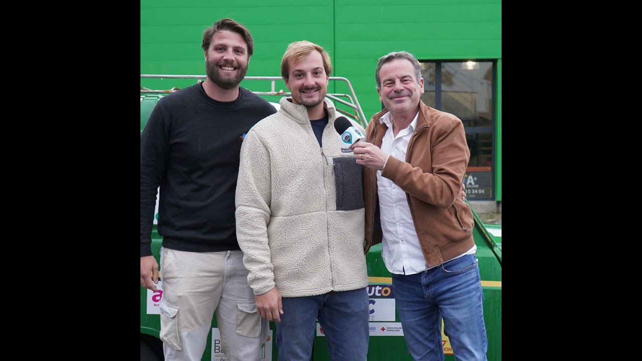 Grégory Pons et Lucas Morcate viennent de participer à la course humanitaire Le 4L Trophy au Maro...