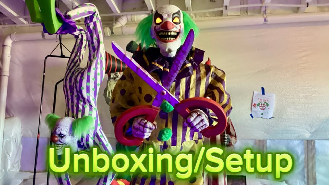 Morris Costumes 2025 Snippers the Clown Unboxing & Setup