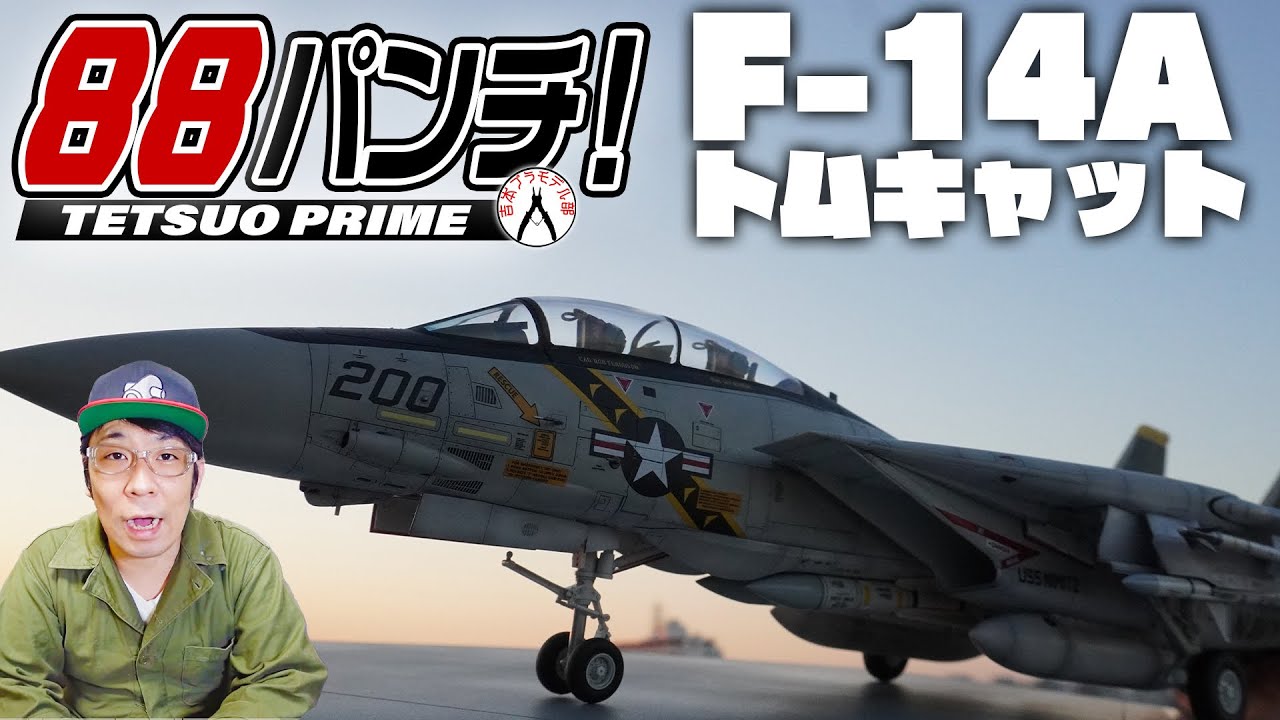 【1日目】88パンチ！F-14A トムキャット（TOMCAT）【エリア88】