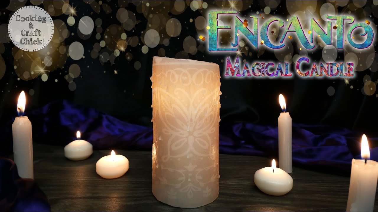 Encanto Magical Candle : Disney DIY : Mirabel Madrigal : Disney's 60th Animated Film