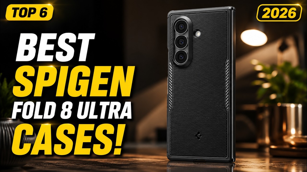 Топ-6 лучших чехлов Spigen для Galaxy Z Fold 8 Ultra!🔥