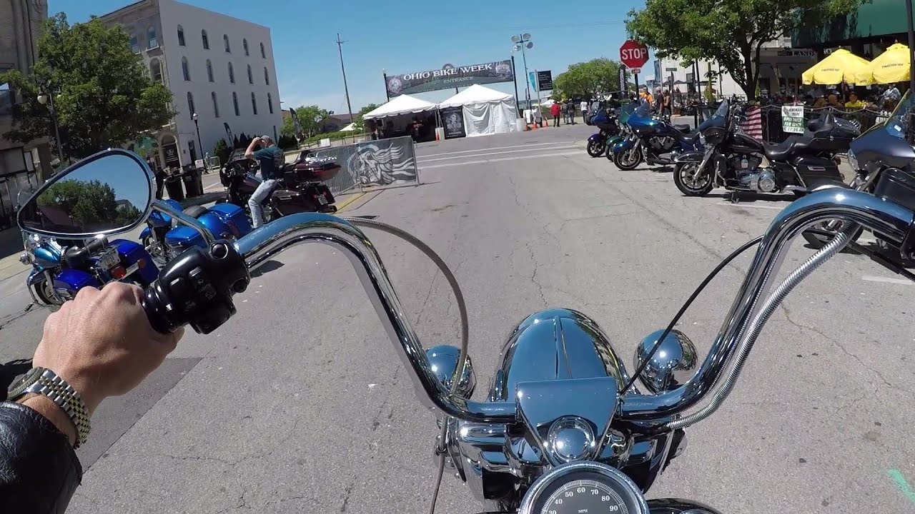 The Motorcycles at Sandusky Ohio BIKE WEEK 2024