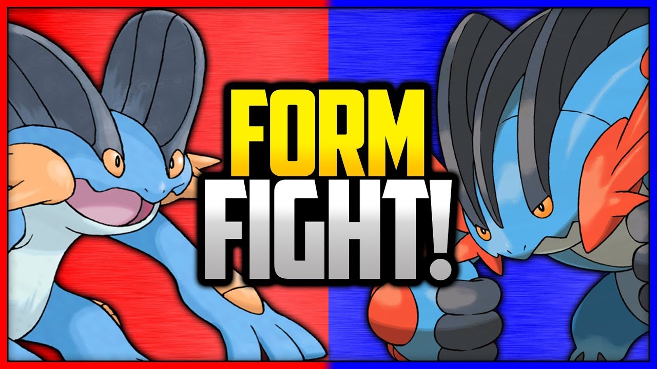 Swampert vs Mega Swampert | Pokémon Form Fight