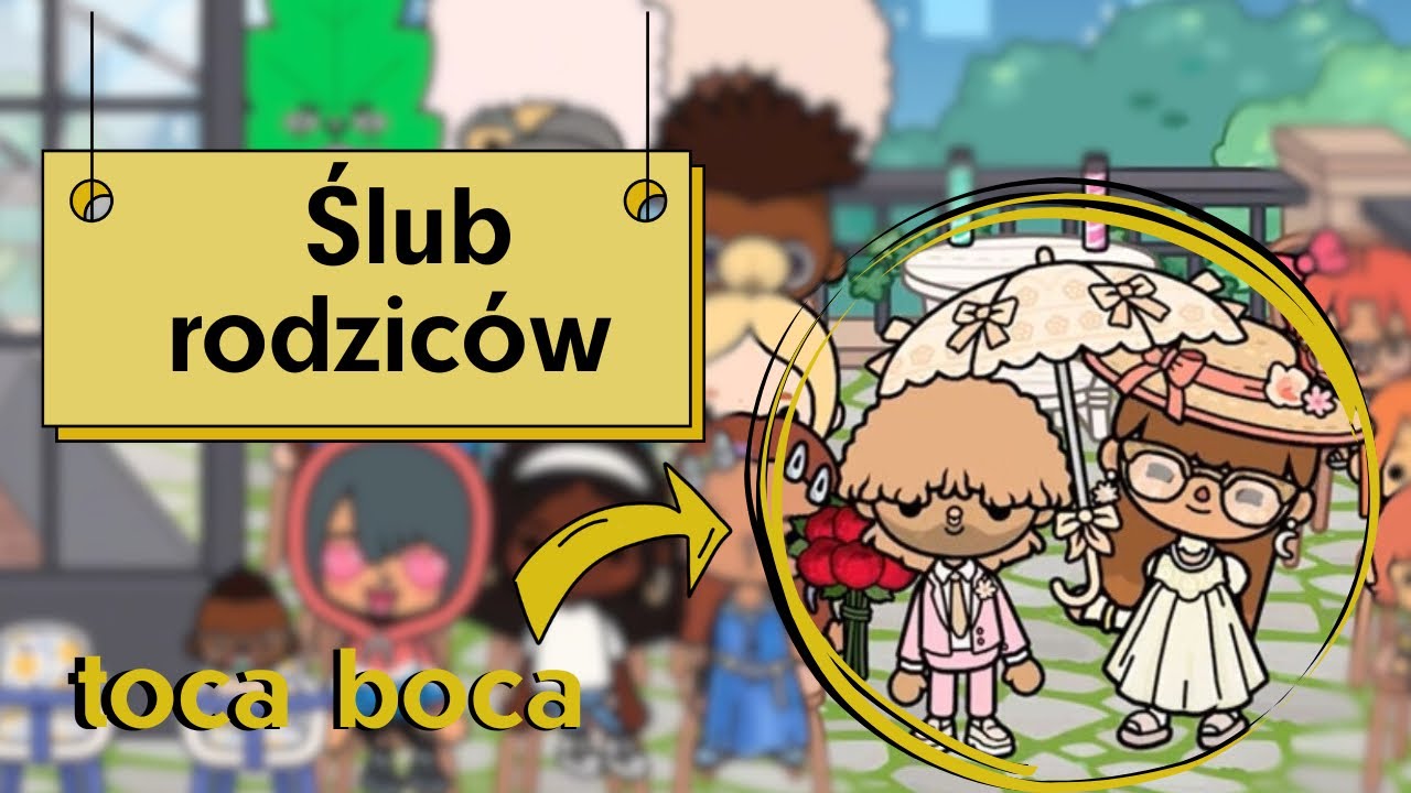 Toca Boca &ndash; ślub rodzic&oacute;w 💍👰🤵