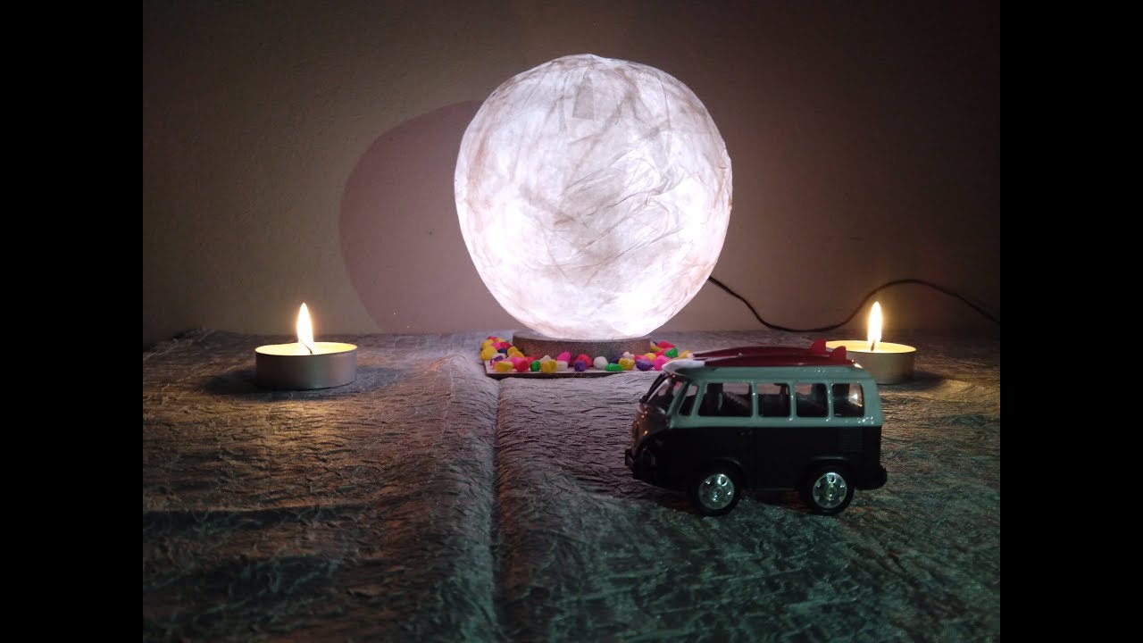 AY KÜRESİ GECE LAMBASI.