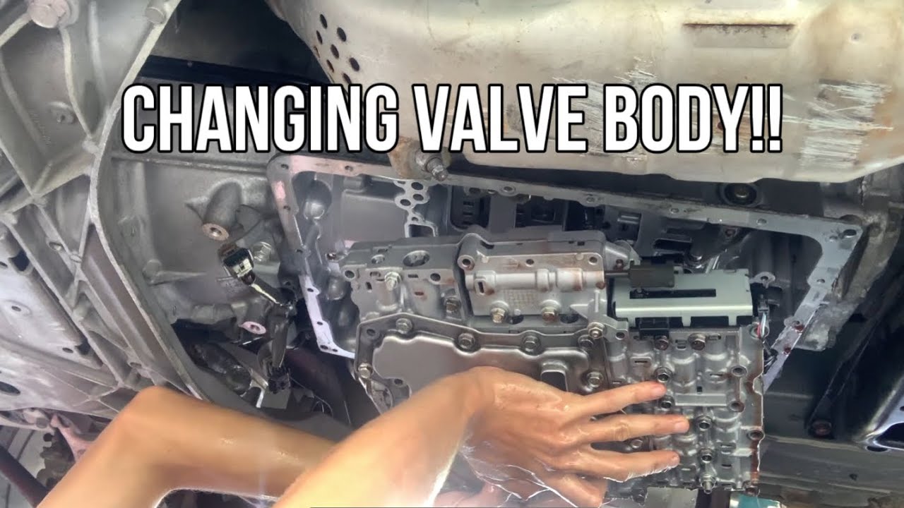 How to change Infiniti G37/Q60 7AT Valve Body