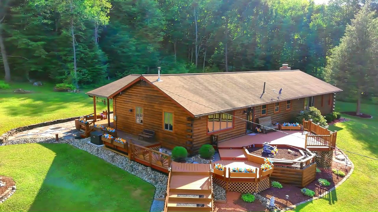 Stunning Log Home in Pennsylvania  BEAUTIFUL!!!!