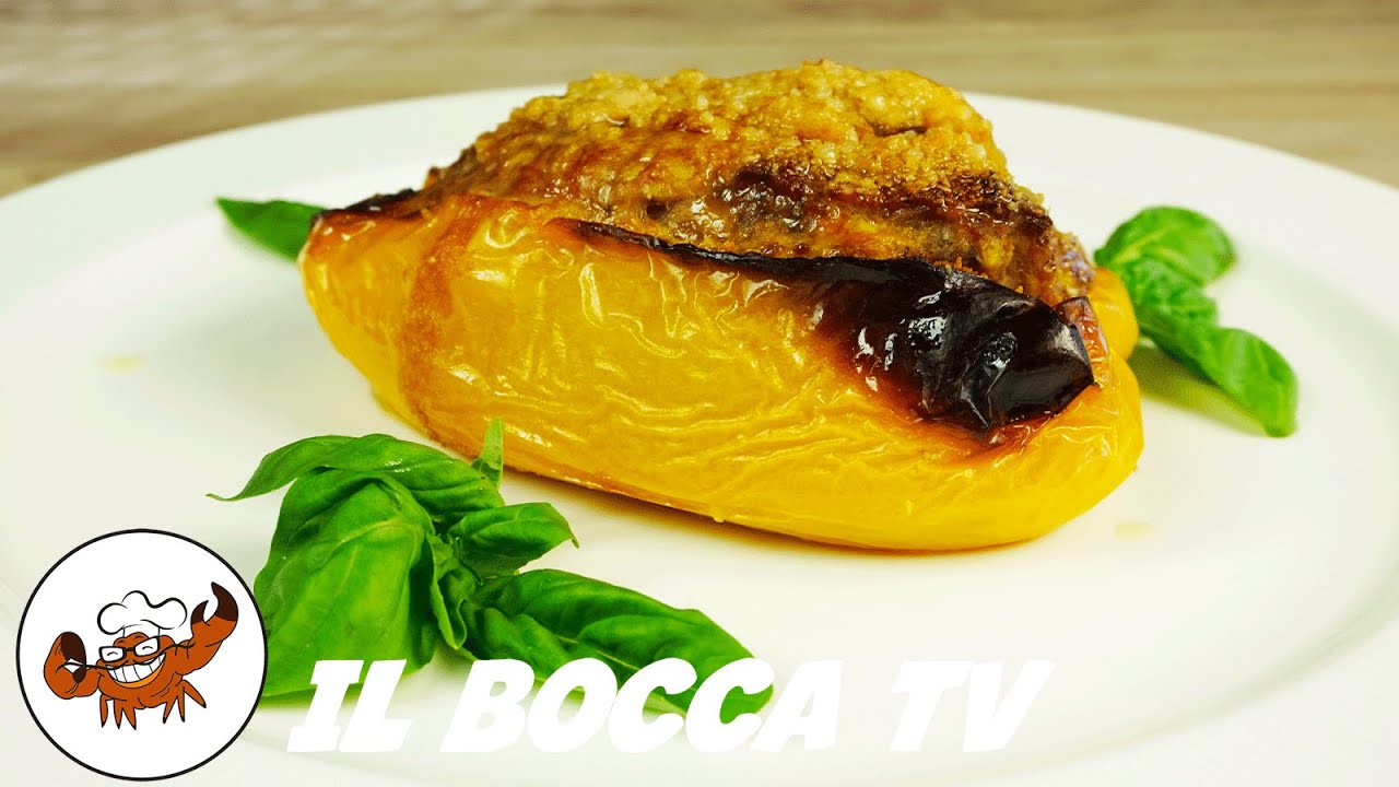 668 - Peperoni ripieni al forno.. un piattino quasi porno (secondo piatto sostanzioso e semplice)