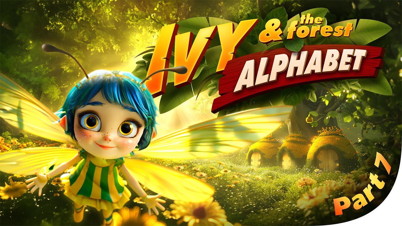 ABC | Berry Bird Kids | Cartoon videos  | Ivy & the Forest Alphabet | Kids fairy tale