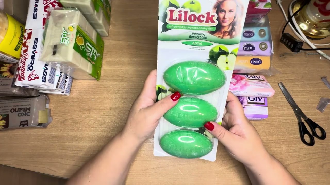 Распаковка мыла/ unpacking soap 