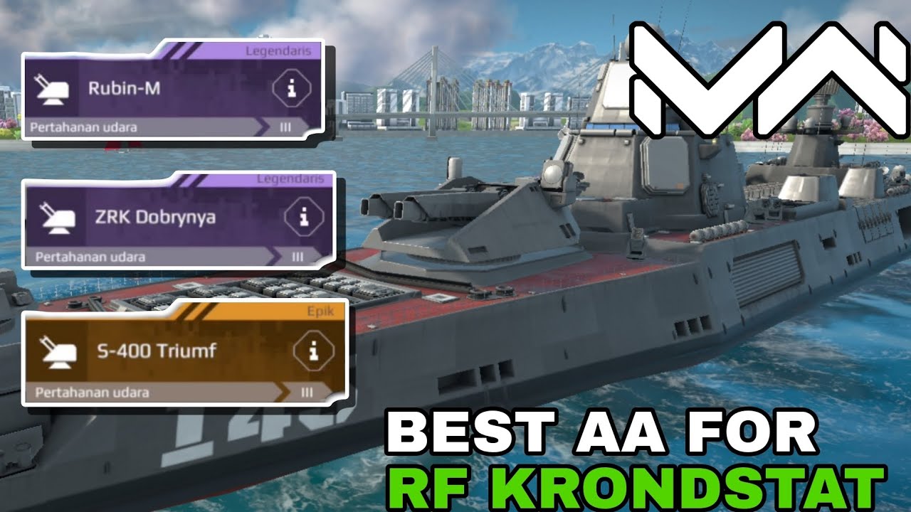 Sekuat apa RF Kronstadt ? Test AA buat Kapal Bundle ini | MODERN WARSHIPS