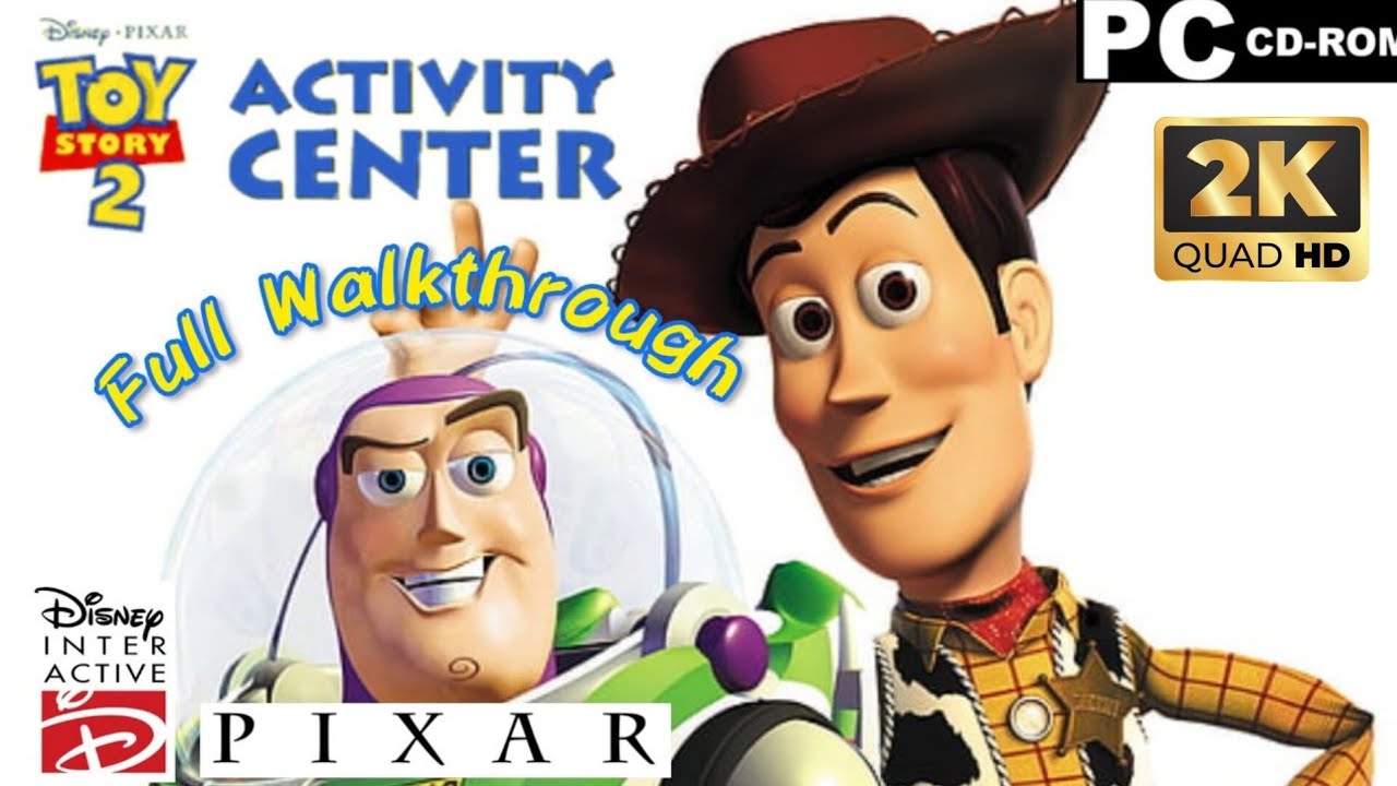 Disney•Pixar's Toy Story 2: Activity Centre (1999) PC Gameplay - 2K60fps 