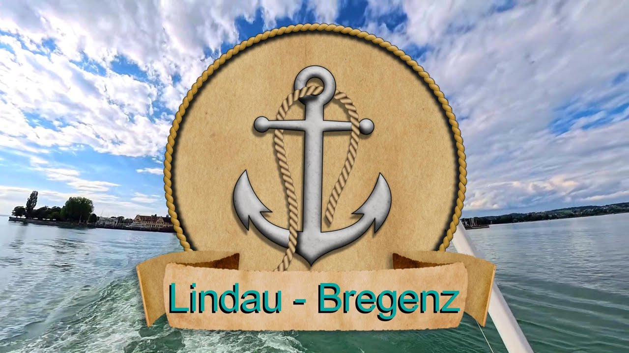 Schifffahrt von Lindau nach Bregenz mit der MS Voralberg.