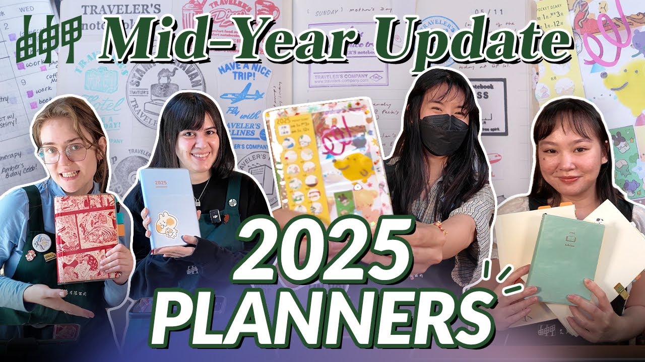 2025 Mid Year Planner Update / Techo Kaigi | Part 2: Evelyn, Laura, Victoria, & Susan