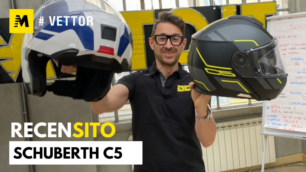 Schuberth C5. Recensione casco modulare P/J top di categoria
