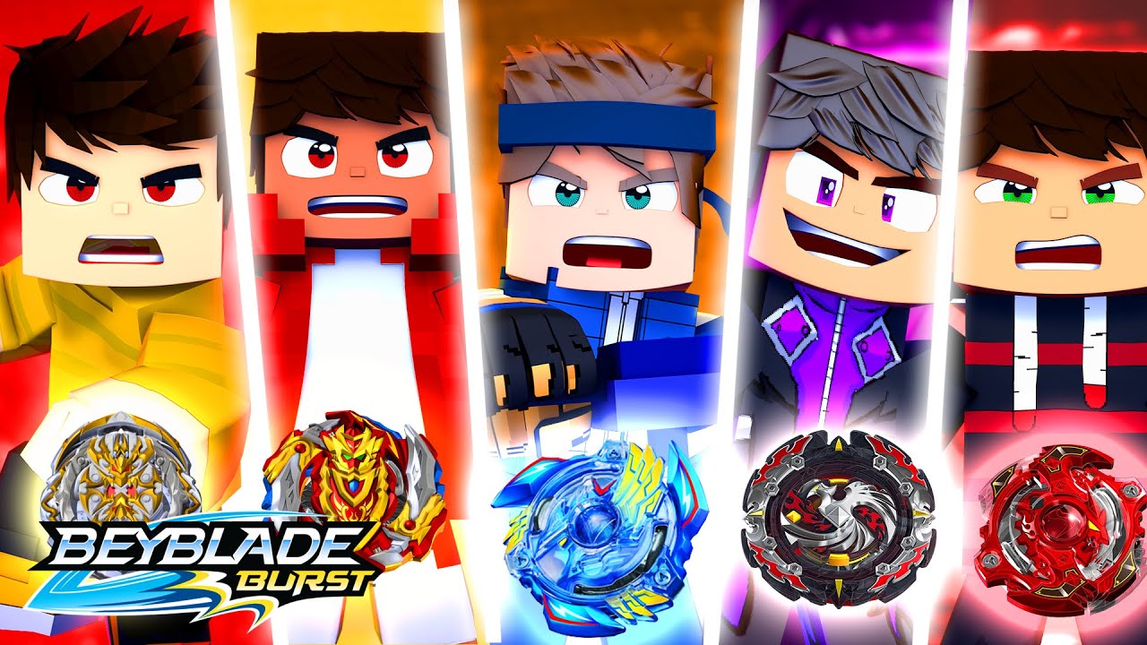 Minecraft: TORNEIO de BEYBLADE !!! - BEYBLADE BURST #02 ‹ Goten ›