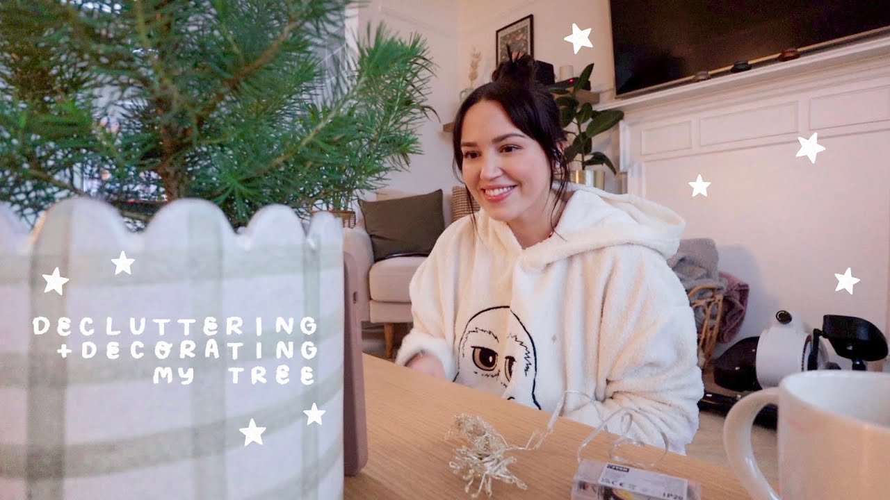 vlogmas 1 ✨ расхламление + украшение моей рождественской елки!