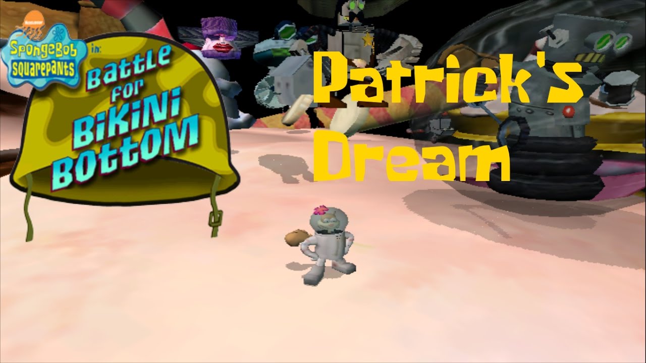 SpongeBob BFBB: Patrick's Dream Unused Level
