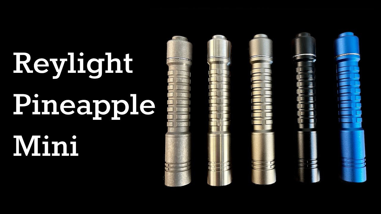 Reylight Pineapple Mini Taschenlampe 4K
