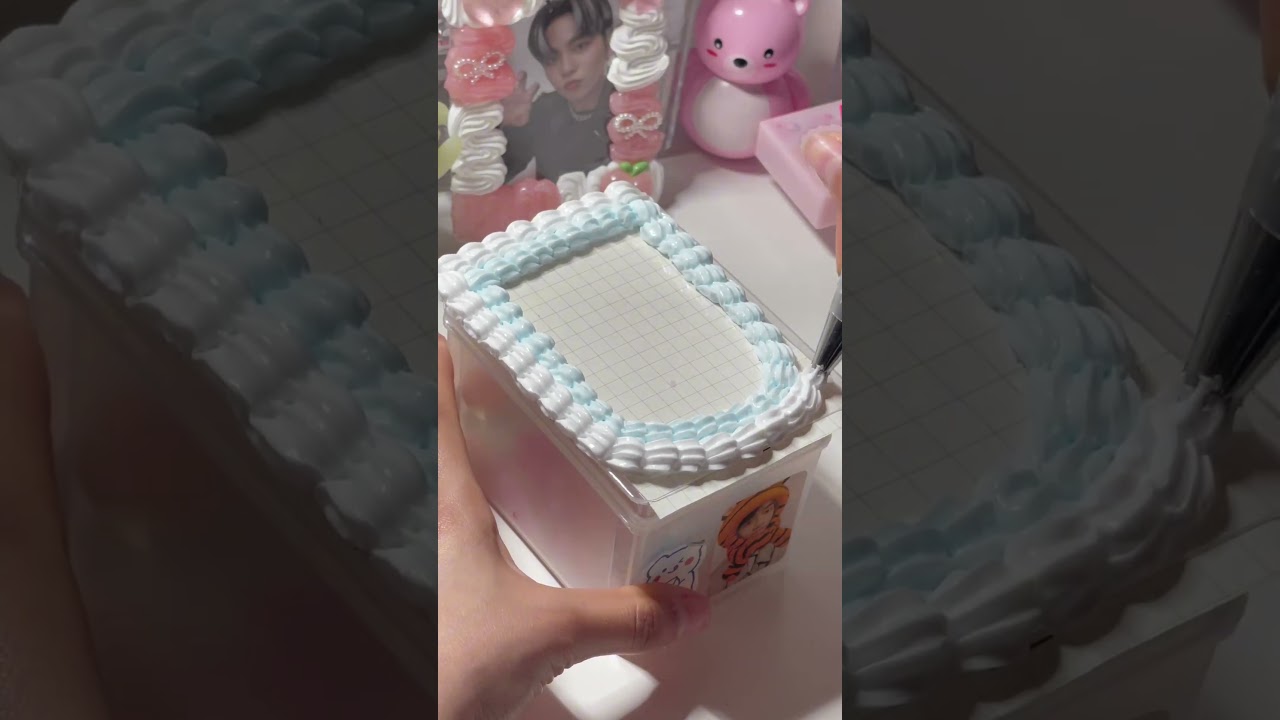 sanrio decoden toploader ♡ | kpop diy cream whip 