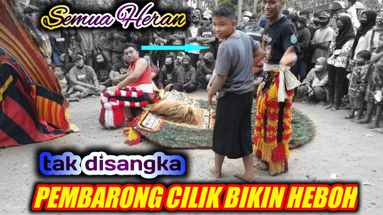 Penonton Terkejut | Pembarong Cilik Viral  Kuat Dadak Merak Jumbo Reog Ponorogo