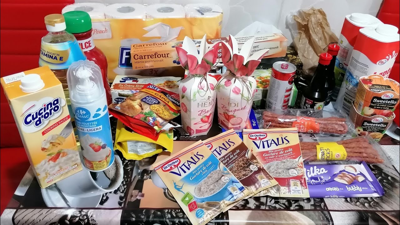 Cumpărături Lidl si Carrefour!