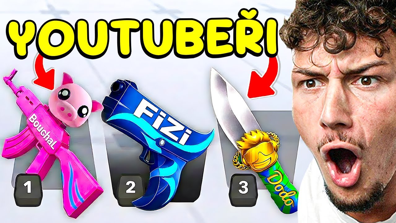 MUSÍM HRÁT 24H V KUSE POMOCÍ YOUTUBERSKÝCH LOADOUTŮ!