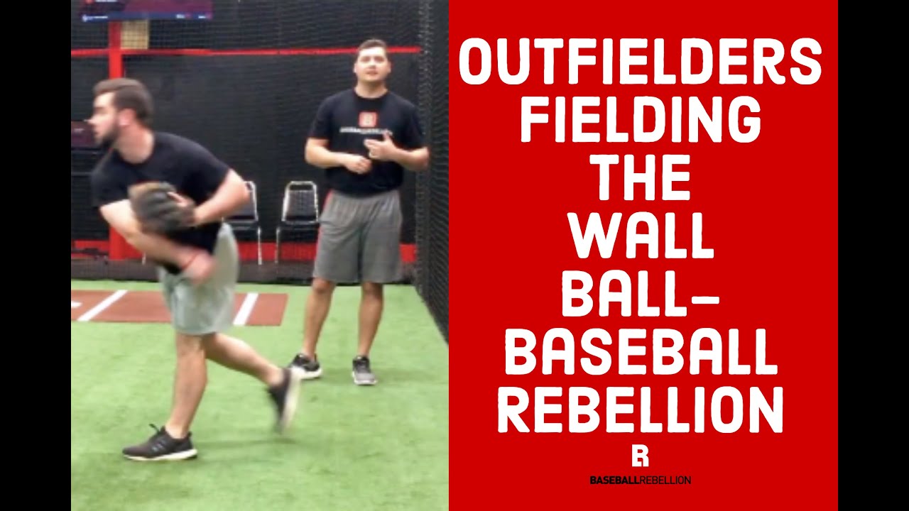 Outfielders Fielding the Wall Ball - Baseball Rebellion