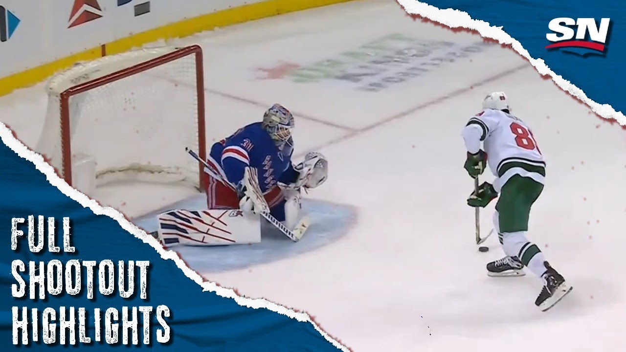Minnesota Wild at New York Rangers | FULL Shootout Highlights - January 10, 2023