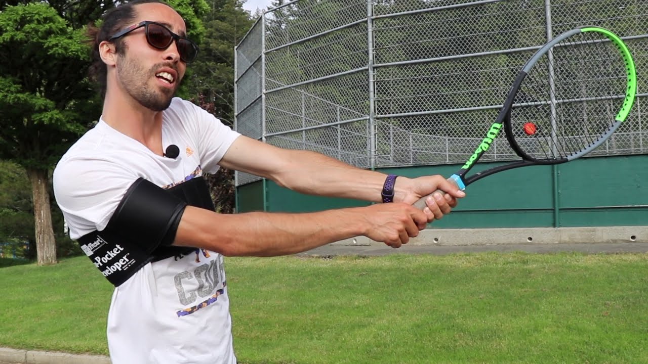 Tennis Volley Training Tool-Arm Pocket Developer -Tennis Tourist