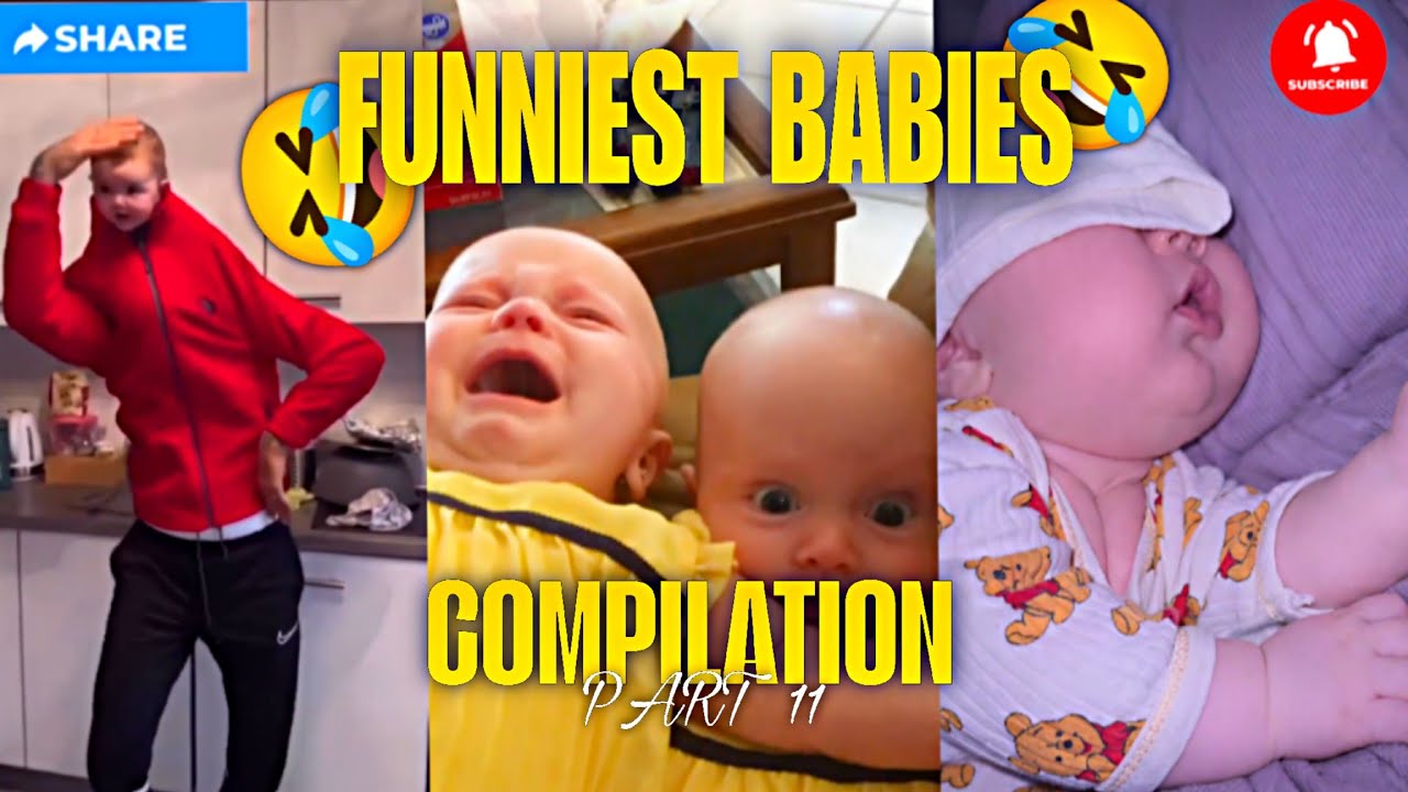 😂 Funniest Babies of 2026 That Will Make You Cry Laughing! | Hilarious Baby Moments PT 11
