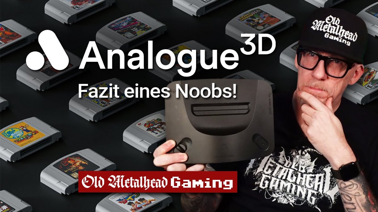 Ich und der Analogue 3D: Fazit eines Noobs! Lohnt sich das? | #OldMetalheadGaming
