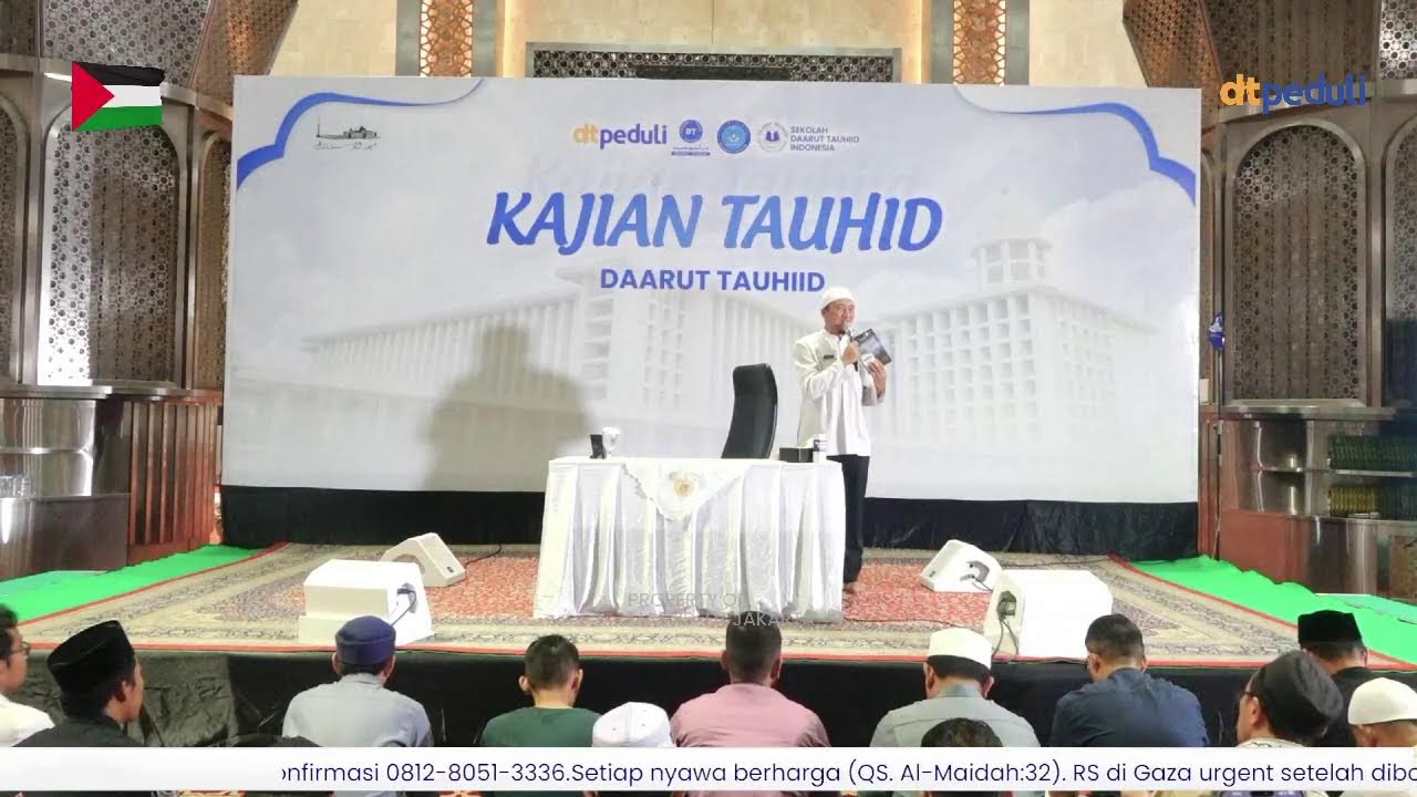 LIVE KAJIAN TAUHID MASJID ISTIQLAL JAKARTA | AHAD, 11 JANUARI 2026