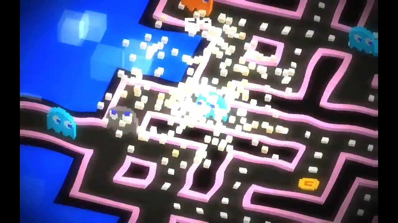 Playing pac man